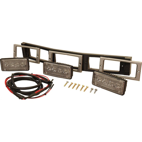 Aftermarket AMX1910147 LED Headlight Conversion Kit Fits John Deere Tractors 4050 4250 4450 ELJ50-0337 - main